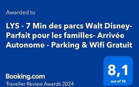 Lys - 7 Min Des Parcs Walt Disney- Parfait Pour Les Familles- Arrivee Autonome - Parking & Wifi Gratuit